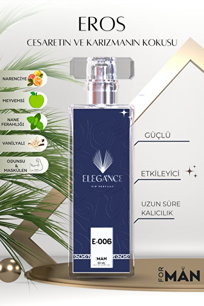silver elegance vip perfume Eros Man Edp 50 ml – Ferah ve Oryantal Erkek Parf...