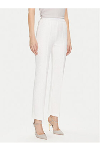 Marc Aurel Γυναικείο παντελόνι από ύφασμα 1716 7001 93305 Λευκό