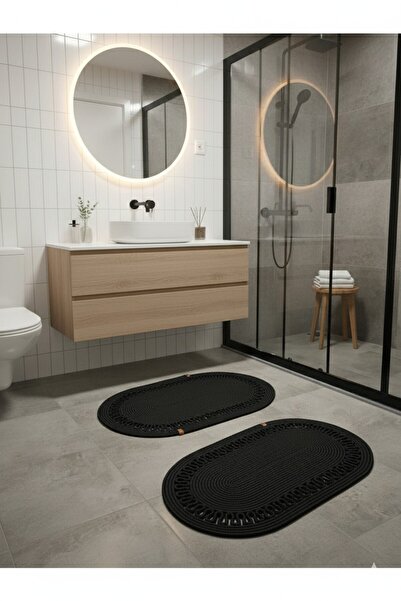 BHR Creative Set de 2 covorașe, covoraș de baie, covoraș de ușă, covoraș de b...