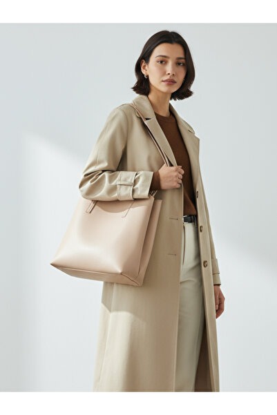 HONEY BAG Mug Large Size Adjustable Snap-On Women's Hand and Shoulder Bag