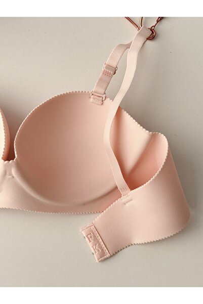 ENDAMIM LAZER KESİM STRAPLEZ DİKİŞSİZ İZ YAPMAZ DOLGULU TOPARLAYICI SÜTYEN - 502