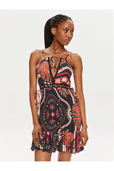 MAAJİ Γυναικείο Καλοκαιρινό Φόρεμα PT2477CSD001 Πολύχρωμο