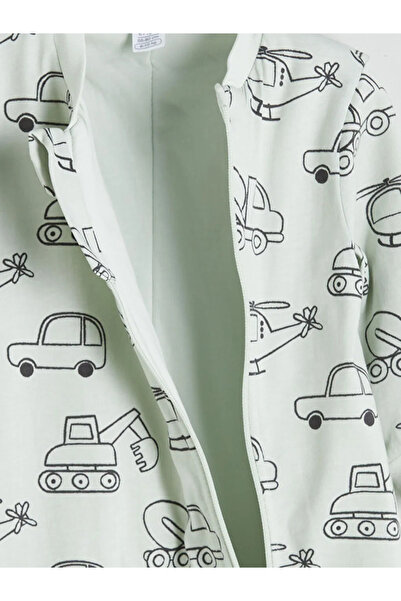 LC Waikiki LCW baby Gri 1.6 Tog Baskılı Erkek Bebek Uyku Tulumu