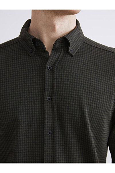 LC Waikiki Sparkling Choices from Shining Store |   Regular Fit Long Sleeve Plaid Men's Lumberjack Shirt