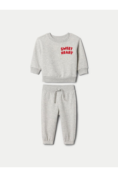 GAP Παιδική φόρμα Unisex 608850-00 Γκρι