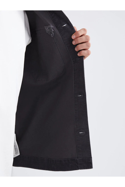 LC Waikiki SOUTHBLUE Antrasit Standart Kalıp Uzun Kollu Erkek Gömlek