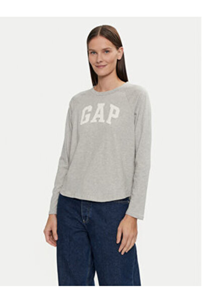 GAP Γυναικεία Μπλούζα 534389-02 Γκρι