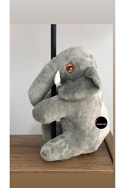 TOPROCKSTORE Cute Elephant Plush Toy Sleeping Companion Gift Plush 20 cm
