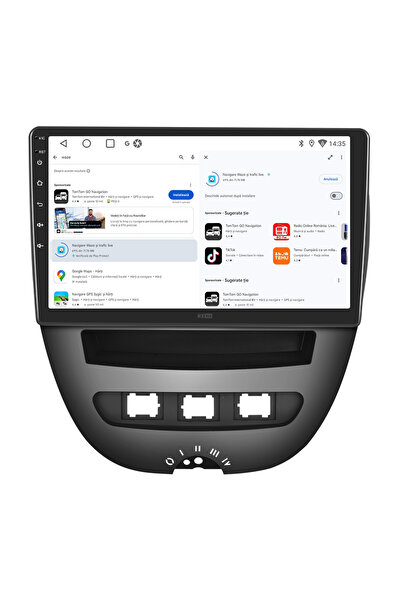 MaxTech Navigatie compatibila Peugeot 107, Citroen C1, Toyota Aygo ( 2005 - 2014 ), 2 GB Ram 32 GB Rom