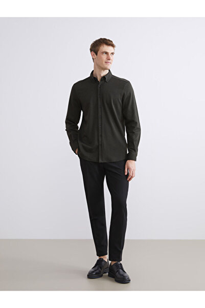 LC Waikiki Sparkling Choices from Shining Store |   Regular Fit Long Sleeve Plaid Men's Lumberjack Shirt