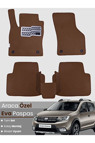 stiloto مجموعة كاملة من دواسات EVA متوافقة مع داسيا سانديرو ستيبواي (2012-202...