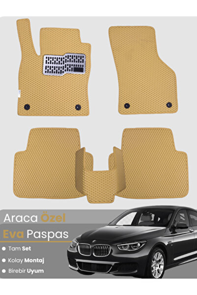 Genel Markalar BMW 5 SERİSİ F10 SEDAN (2010-2017) Uyumlu EVA Paspas Tam Set–A...