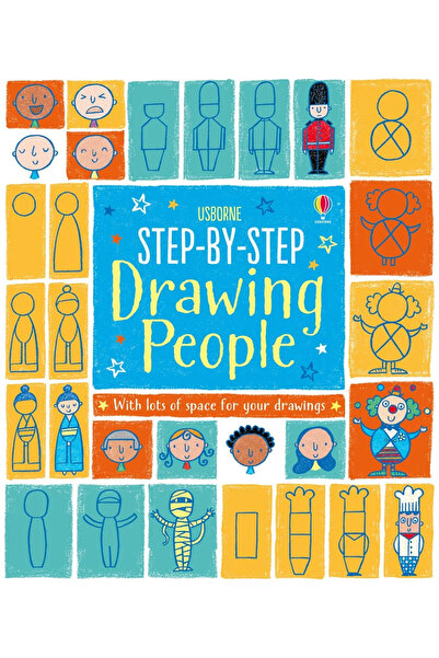 Usborne Carte de desenat pas cu pas, Usborne, Step-by-step Drawing People
