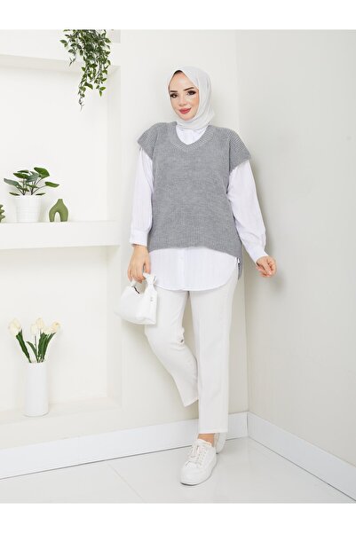 Nergis Neva Butik New Season Knitwear Sweater Tunic