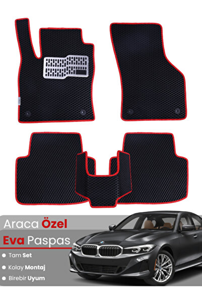 Guerrino Bmw 3 Series G20 Sedan (2018-2024) Compatible Eva Floor Mat Full Set...