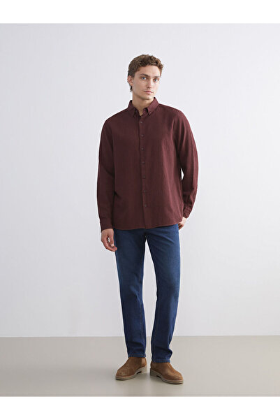 LC Waikiki Timeless Recommendations from Timeless Store |   Regular Fit Long Sleeve Men's Shirt