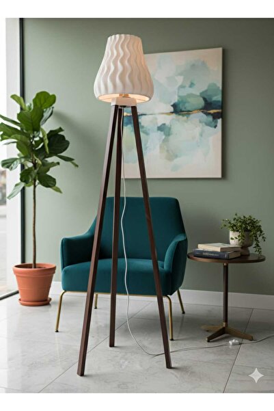 TIGEA Accessories SOFT MODEL MODERN SALON / OTURMA ODASI AHŞAP AYAKLI LAMBADER