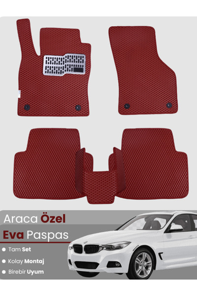 Guerrino Bmw 3 Series F34 Gran Turismo (2012-2019) Compatible Eva Floor Mat F...