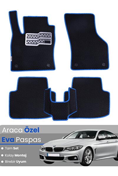 stiloto مجموعة كاملة من حصائر EVA متوافقة مع سيارة BMW الفئة الرابعة F36 XDRI...