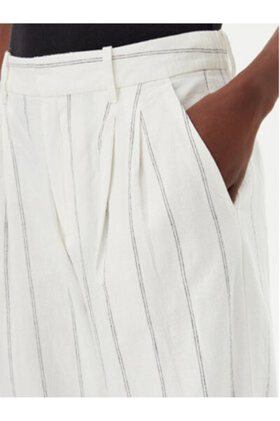 GAP Γυναικείο υφασμάτινο παντελόνι 713998-01 Εκρού