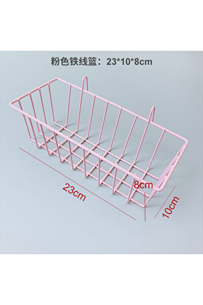 Choice سلة - إكسسوارات حائط للصور مكونة من 5 شبكات، سلة معلقة من الحديد المطاوع، ديكور حائط إبداعي