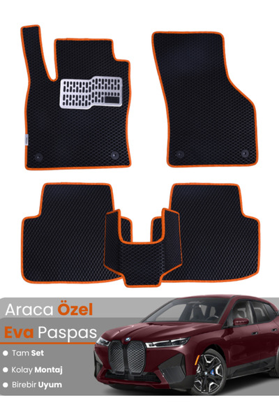 stiloto Bmw Ix40 (2022-2025) Compatible Eva Floor Mat Full Set – Car Specific...