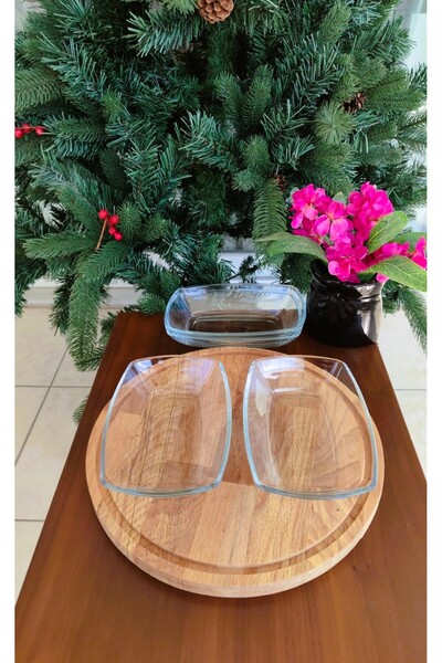 Madame Coco Belanita 4-Piece Serving Plate Set - 12 X 18 cm