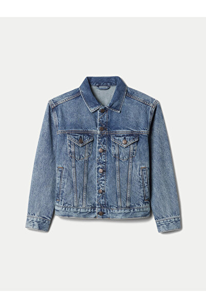 GAP Παιδικό τζιν μπουφάν Unisex 523213-00 Μπλε