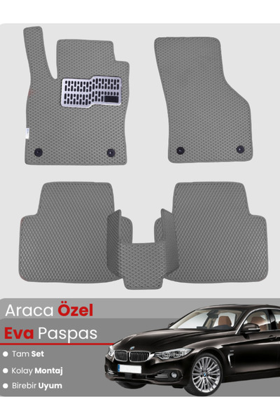 Guerrino Bmw 4 Series F36 Grancoupe (2014-2020) Compatible Eva Floor Mat Full...