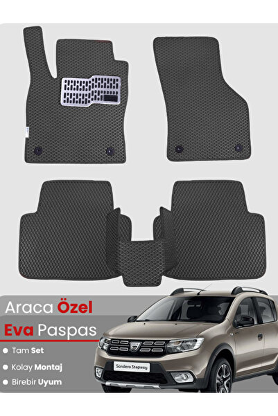 stiloto مجموعة كاملة من دواسات EVA متوافقة مع داسيا سانديرو ستيبواي (2012-202...