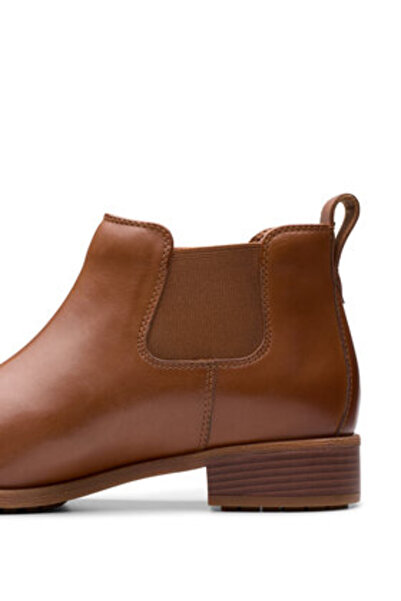 CLARKS Γυναικείες Μπότες Chelsea 26178718 καφέ