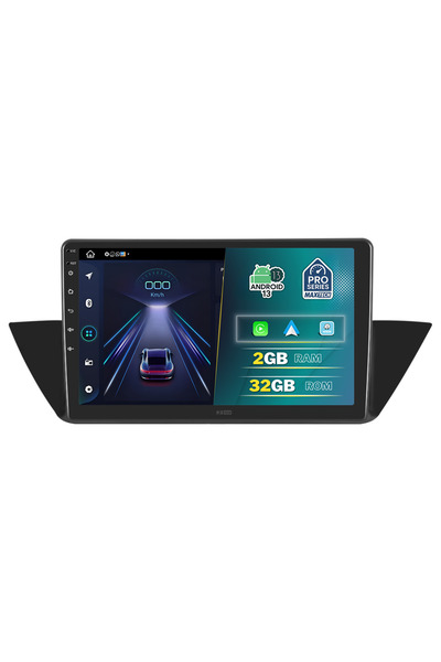 MaxTech Navigatie BMW X1 E84 (2009-2016) dedicata, 2 GB Ram 32 GB Rom, Carplay & Android auto, Ecran 10” HD