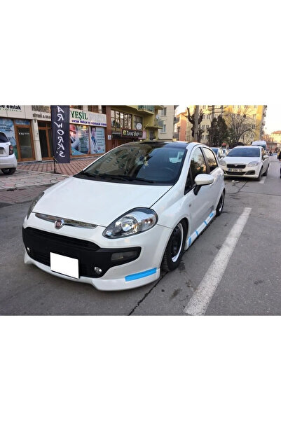 Genel Markalar Fiat Punto Evo Steinmetz Ön Ek  Uyumlu 2009 2010 2011 2012 Mat Siyah Plastik Ön Karlık
