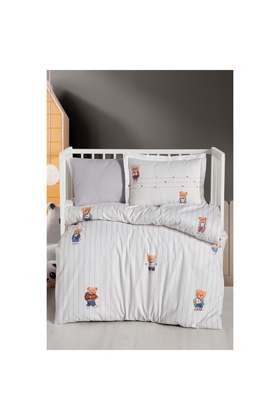 ZEYNUKO Kanz Baby Printed Bedding Set