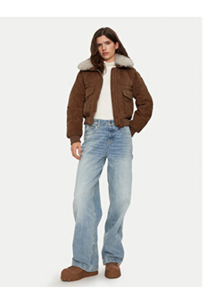 SAVE THE DUCK Γυναικείο Μπουφάν Bomber D32011W-VELY19 Καφέ