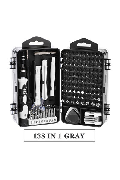 choice2 138 in 1 gray 138 In 1 Precision Screwdriver Set Magnetic Torx Screw ...