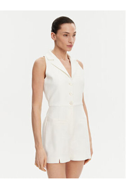 Morgan Γυναικεία Ολόσωμη Φόρμα 241-SHIWI.F Λευκό