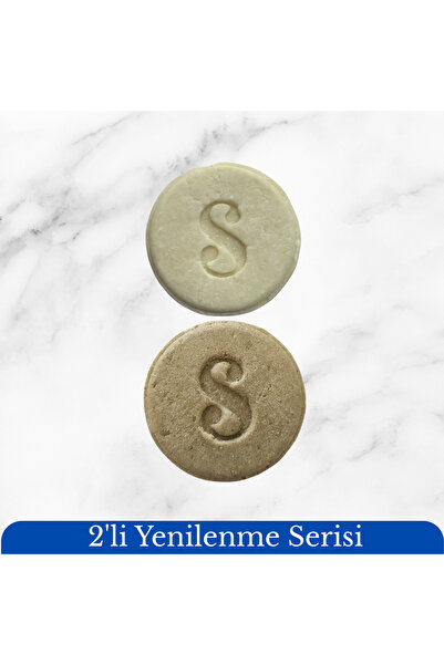 Sipea 2-Pack Renewal Solid Shampoo Series/Hair Loss-Dandruff /Women's Men's S...