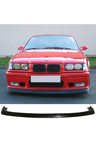 AkmTuning Bmw E36 M3 Ön Lip Parlak Siyah Plastik Ön Ek Karlık 1991 1992 1993 ...