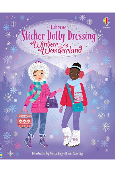Usborne Publishing Autocolante - Autocolant Dolly Dressing Winter Wonderland, Usborne