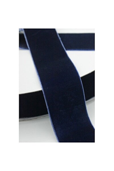 OEM Velvet ribbon 25 mm 22.5 m Navy blue
