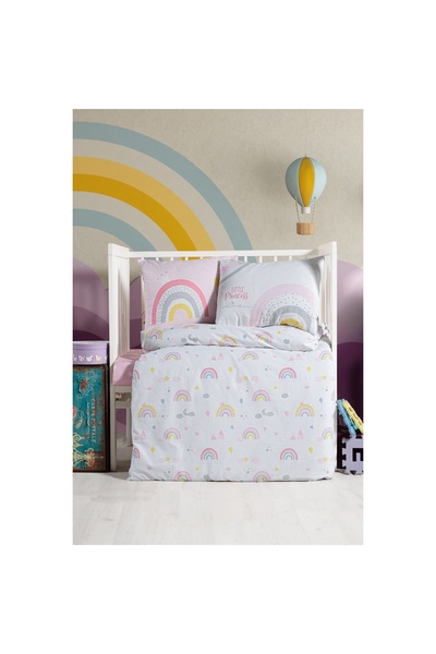 ZEYNUKO طقم غطاء لحاف مطبوع للأطفال من كانز