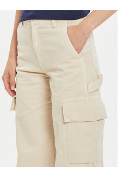 GAP Γυναικείο παντελόνι από ύφασμα 518140-00 Μπεζ