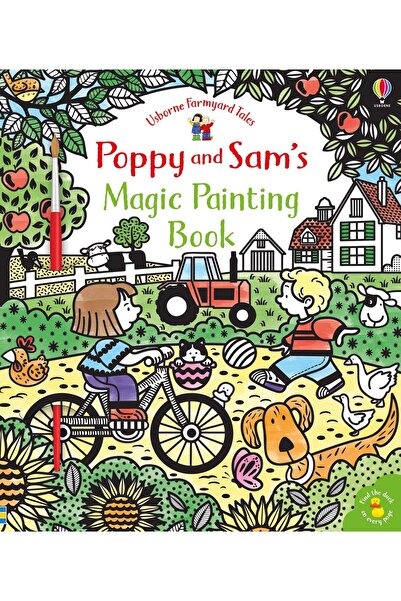 Usborne Publishing Βιβλίο ζωγραφικής με νερό - Fyt Poppy And Sams Magic Paint...