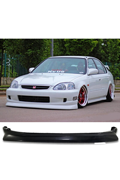 AkmTuning Honda Civic İes CS Ön Ek Karlık Plastik Mat Siyah Makyajlı Kasa 199...
