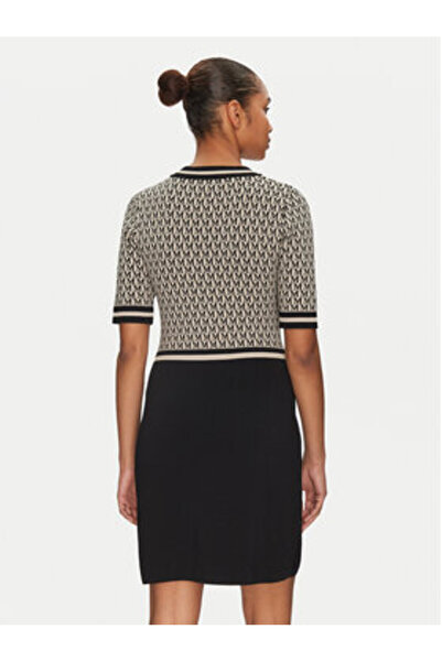 Morgan Γυναικείο Πλεκτό Φόρεμα 251-RMESTEM Μπεζ