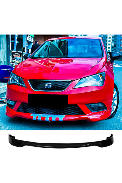 AkmTuning Seat ibiza Mk4 Steinmetz Ön Ek Karlık Abs Plastik Mat Siyah 2008 - ...