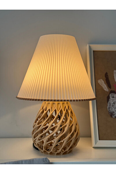 NESTVİBE Decorative Lampshade Table Lamp Modern Lighting Living Room-Sitting Room-Bedroom Children's Room