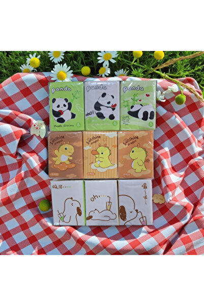 EMPA A V M 9 Packs of Mini Pocket Handkerchiefs in Various Colors May Vary in Stock Condition.