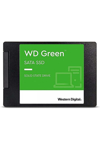 WD قرص SSD داخلي أخضر SATA III بسرعة 6 جيجابايت/ثانية، 2.5 بوصة/7 مم، حتى 545 ميجابايت/ثانية - WDS480G3G0A سعة 480 جيجابايت